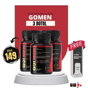 PAKEJ 3 BOTOL FREE 1 SPRAY